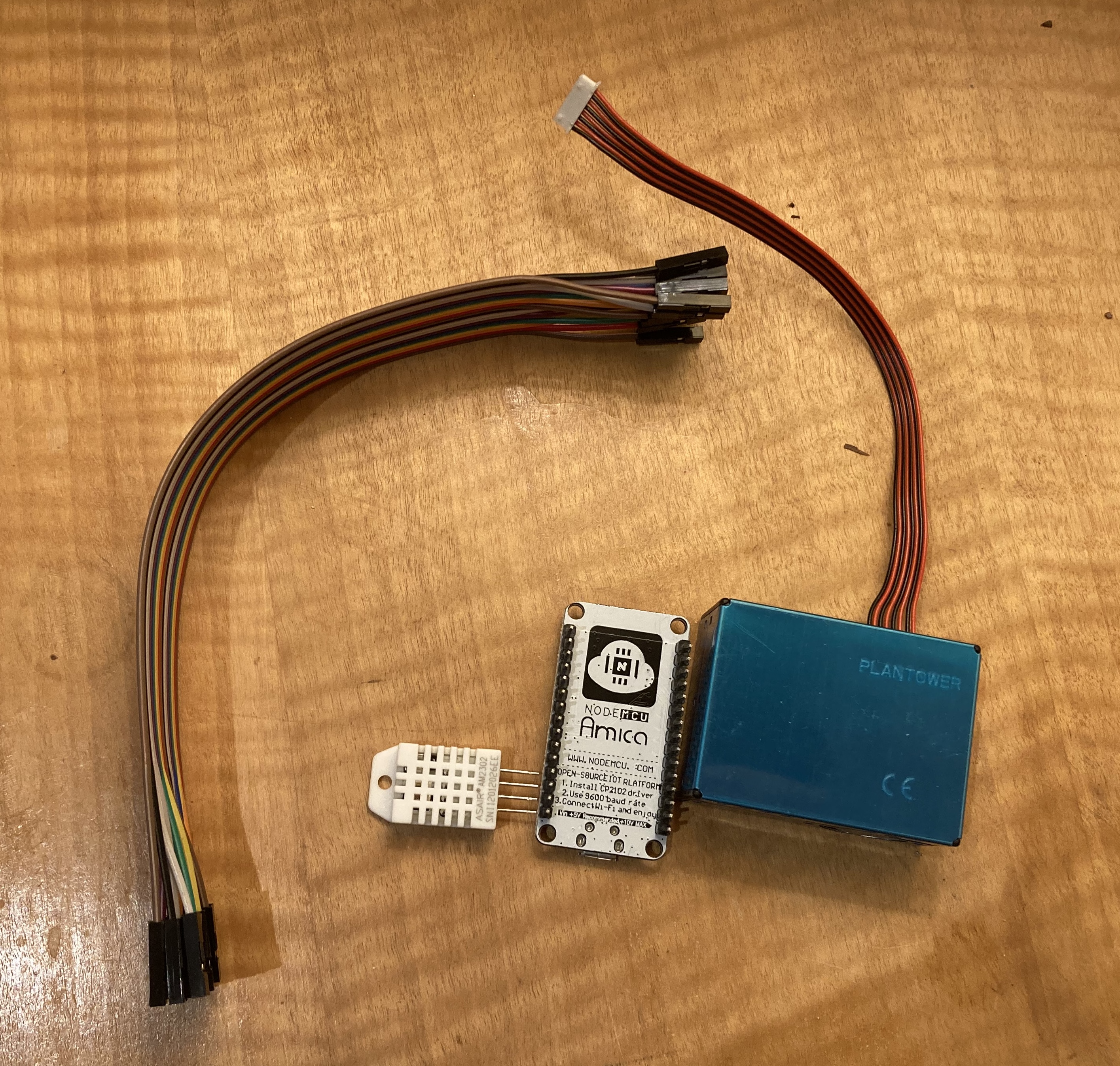 AQI sensor materials