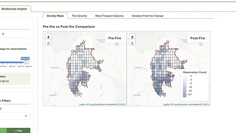 CNPS Fire Followers Explorer
